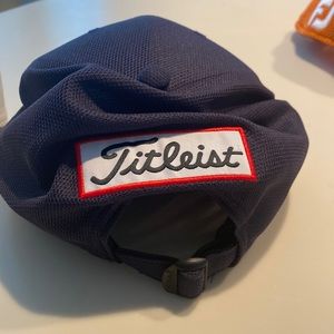 Titleist adjustable navy hat